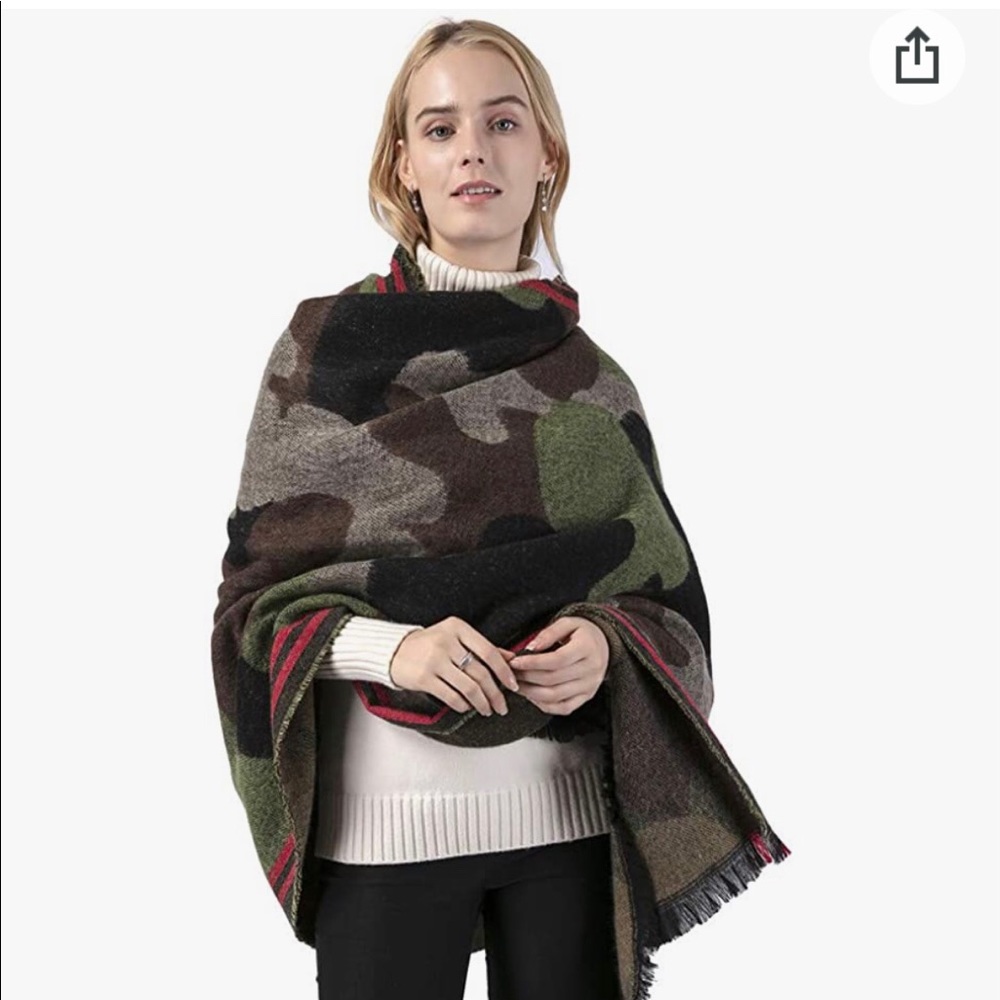 Camouflage Scarf Wrap